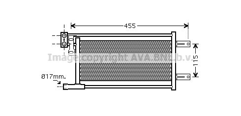AVA QUALITY COOLING Масляный радиатор, автоматическая коробка передач BW3311